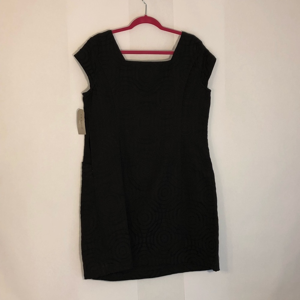 Kim Rogers Sleeveless Black Dress